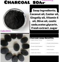 Charcoal soap