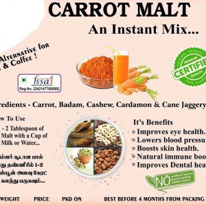 Carrot Malt 250g FREE Delivery for 250rs only