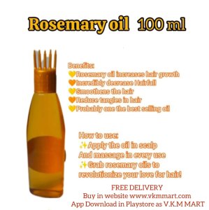 Rosemary oil 100ml FREE Delivery for 238rs only